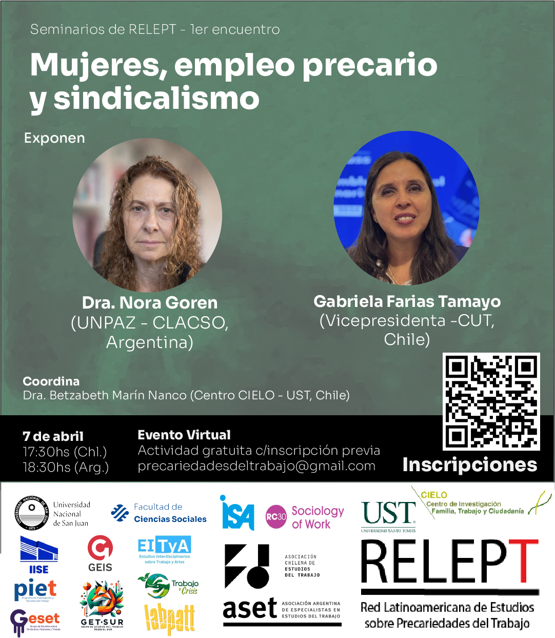 Eventos: Mujeres, empleo precario y sindicalismo